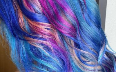 Vivid Hair Color: Bold Transformation at Lady Godiva Salon